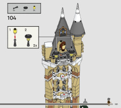 LEGO 76430 instructions page 101 – build guide
