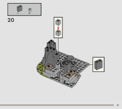 LEGO 76430 instructions page 21 – build guide