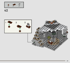 LEGO 76430 instructions page 45 – build guide