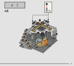 LEGO 76430 instructions page 51 – build guide