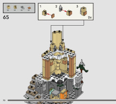 LEGO 76430 instructions page 70 – build guide