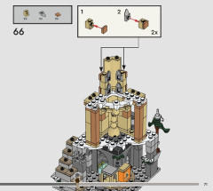 LEGO 76430 instructions page 71 – build guide