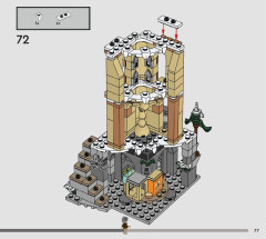 LEGO 76430 instructions page 77 – build guide