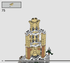 LEGO 76430 instructions page 80 – build guide