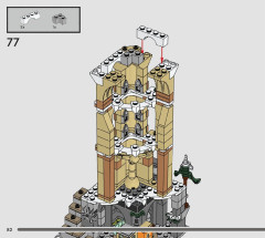 LEGO 76430 instructions page 82 – build guide
