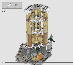 LEGO 76430 instructions page 84 – build guide