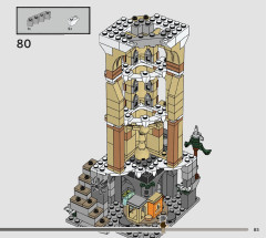 LEGO 76430 instructions page 85 – build guide