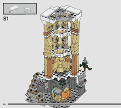LEGO 76430 instructions page 86 – build guide