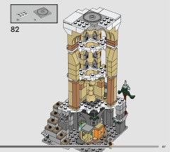 LEGO 76430 instructions page 87 – build guide