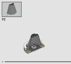 LEGO 76430 instructions page 92 – build guide