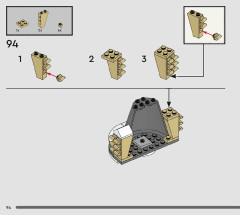 LEGO 76430 instructions page 94 – build guide
