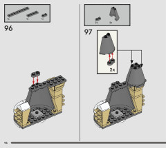 LEGO 76430 instructions page 96 – build guide