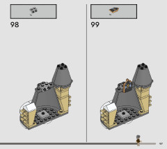 LEGO 76430 instructions page 97 – build guide