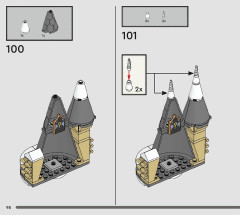LEGO 76430 instructions page 98 – build guide