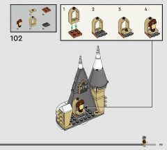 LEGO 76430 instructions page 99 – build guide