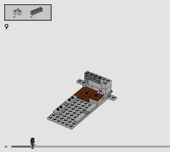 LEGO 76431 instructions page 10 – build guide