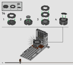 LEGO 76431 instructions page 14 – build guide