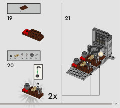 LEGO 76431 instructions page 17 – build guide