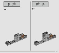 LEGO 76431 instructions page 21 – build guide