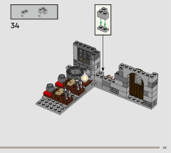 LEGO 76431 instructions page 25 – build guide