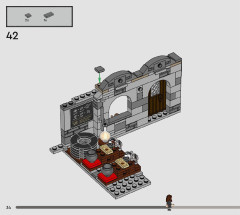 LEGO 76431 instructions page 34 – build guide