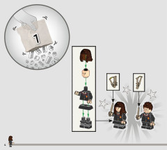 LEGO 76431 instructions page 4 – build guide