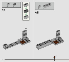 LEGO 76431 instructions page 40 – build guide