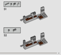 LEGO 76431 instructions page 43 – build guide