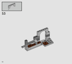 LEGO 76431 instructions page 44 – build guide