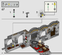 LEGO 76431 instructions page 60 – build guide