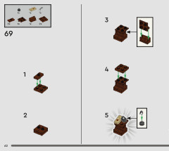 LEGO 76431 instructions page 62 – build guide