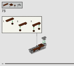 LEGO 76431 instructions page 66 – build guide