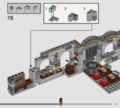 LEGO 76431 instructions page 71 – build guide
