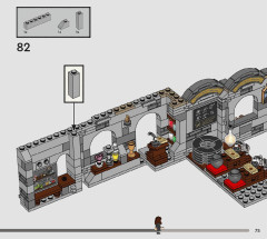 LEGO 76431 instructions page 75 – build guide