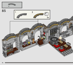 LEGO 76431 instructions page 78 – build guide