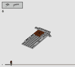 LEGO 76431 instructions page 8 – build guide