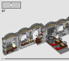 LEGO 76431 instructions page 80 – build guide