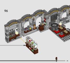 LEGO 76431 instructions page 85 – build guide