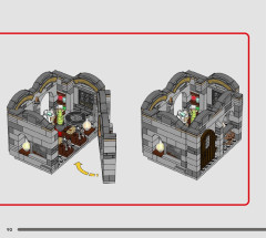 LEGO 76431 instructions page 90 – build guide