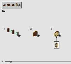 LEGO 76433 instructions page 10 – build guide