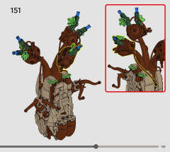 LEGO 76433 instructions page 101 – build guide