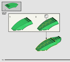 LEGO 76433 instructions page 104 – build guide