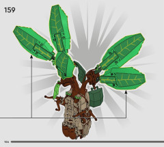 LEGO 76433 instructions page 106 – build guide