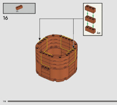 LEGO 76433 instructions page 118 – build guide