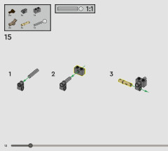 LEGO 76433 instructions page 12 – build guide