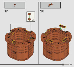 LEGO 76433 instructions page 121 – build guide