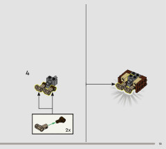 LEGO 76433 instructions page 13 – build guide