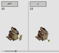 LEGO 76433 instructions page 18 – build guide