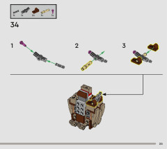 LEGO 76433 instructions page 25 – build guide