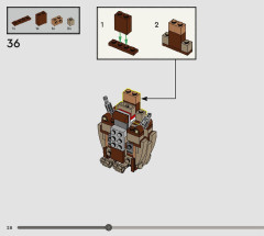 LEGO 76433 instructions page 28 – build guide